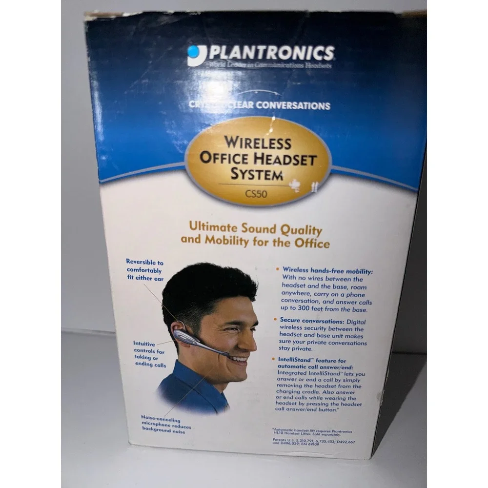 Plantronics cs50 wireless